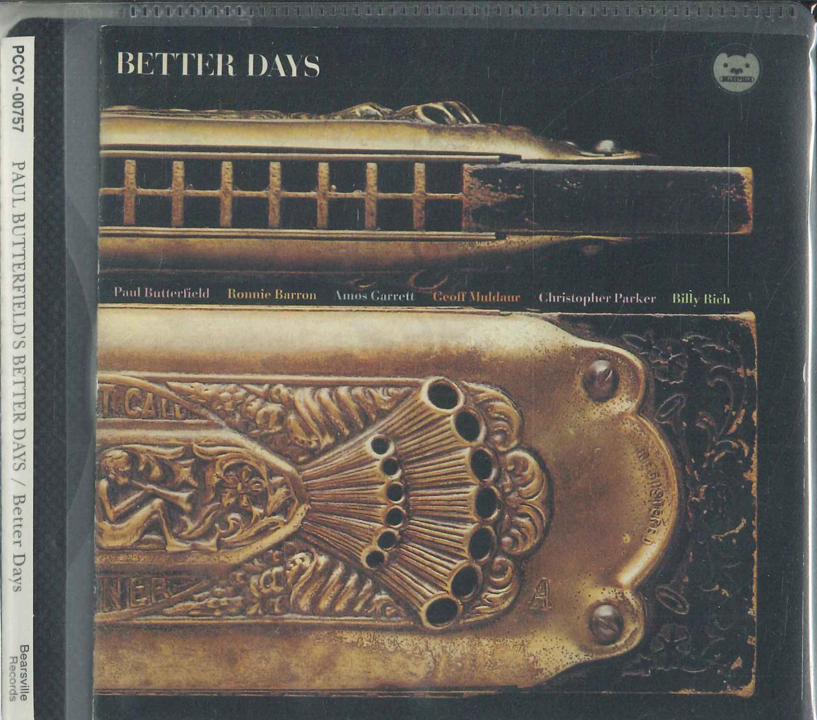 CD PAUL BUTTERFIELD S BETTER DAYS - Better Days PCCY00757PROMO Bearsville 1995 Japan Obi Rock Used
CD PAUL BUTTERFIELD S BETTER DAYS - Better Days PCCY00757PROMO Bearsville 1995 Japan Obi Rock Used