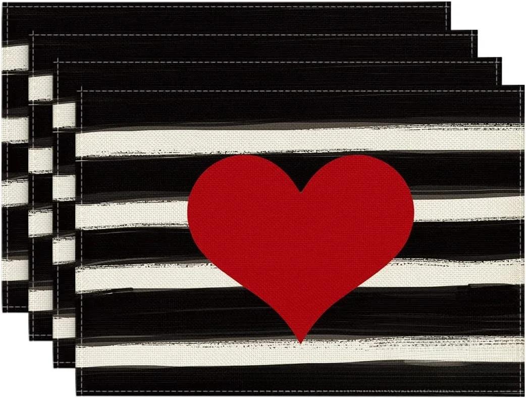 1PC Placemat Valentine‘s Day Kitchen Dining Table Decor Accessories Linen Tableware Mats Coaster INS Style Tableware Decoration 1PC 30x45CM
1PC Placemat Valentine‘s Day Kitchen Dining Table Decor Accessories Linen Tableware Mats Coaster INS Style Tableware Decoration 1PC 30x45CM