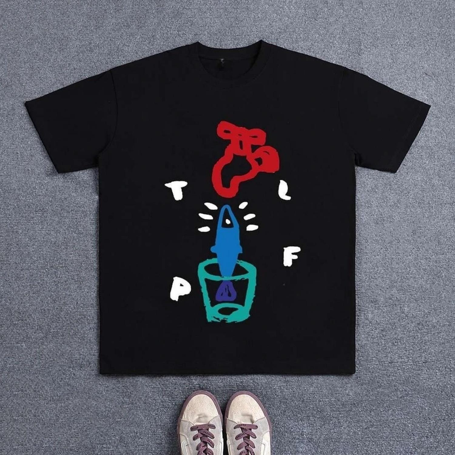 American Retro Streetwear Fun Printed Short-sleeved for and New Summer Trendy Brand Loose Couple Pure Cotton Tops Tees S
American Retro Streetwear Fun Printed Short-sleeved for and New Summer Trendy Brand Loose Couple Pure Cotton Tops Tees S