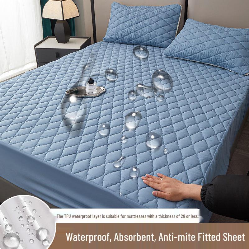 Waterproof Incontinence Cotton-Padded Fitted Sheet & Dustproof Bedspread Mattress Protector 90x200cm Fitted Sheet
Waterproof Incontinence Cotton-Padded Fitted Sheet & Dustproof Bedspread Mattress Protector 90x200cm Fitted Sheet