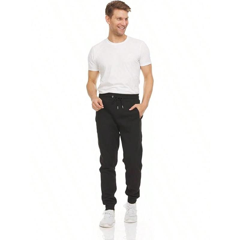 Men s Athletic Joggers Elastic Waist Side Zip Pockets Slim Fit Casual Trousers S чорний
Men s Athletic Joggers Elastic Waist Side Zip Pockets Slim Fit Casual Trousers S чорний