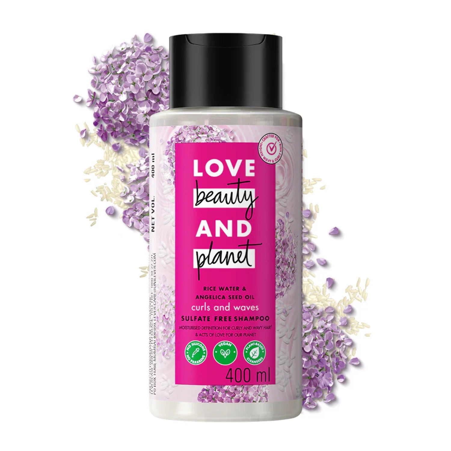 Шампунь без силикона Love Beauty and Planet Rice Water & Angelica Seed Oil для кудрявых и волнистых волос, 400 мл
Шампунь без силикона Love Beauty and Planet Rice Water & Angelica Seed Oil для кудрявых и волнистых волос, 400 мл