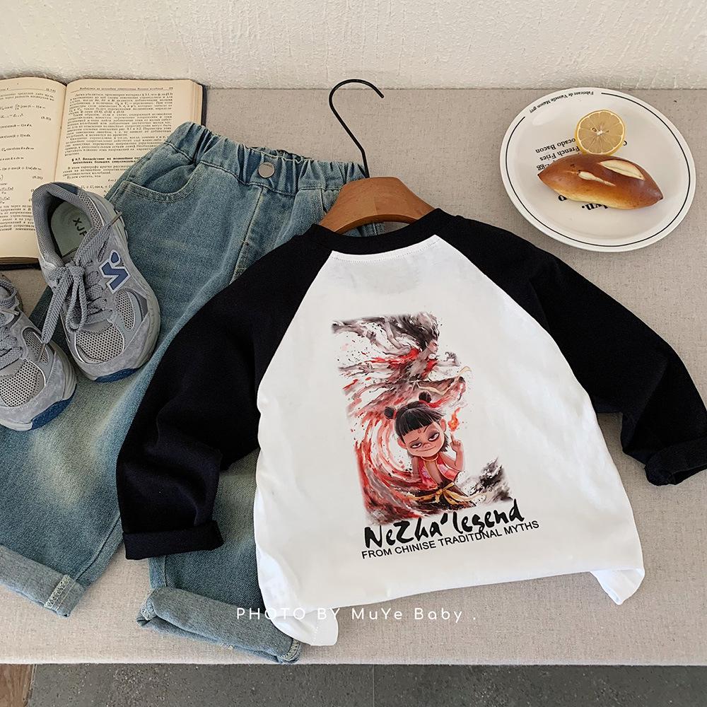 Kids 2025 Spring Cartoon Color-Block Long Sleeve Shirt - Korean Style Versatile Cute Boys Top 90 cm білий
Kids 2025 Spring Cartoon Color-Block Long Sleeve Shirt - Korean Style Versatile Cute Boys Top 90 cm білий