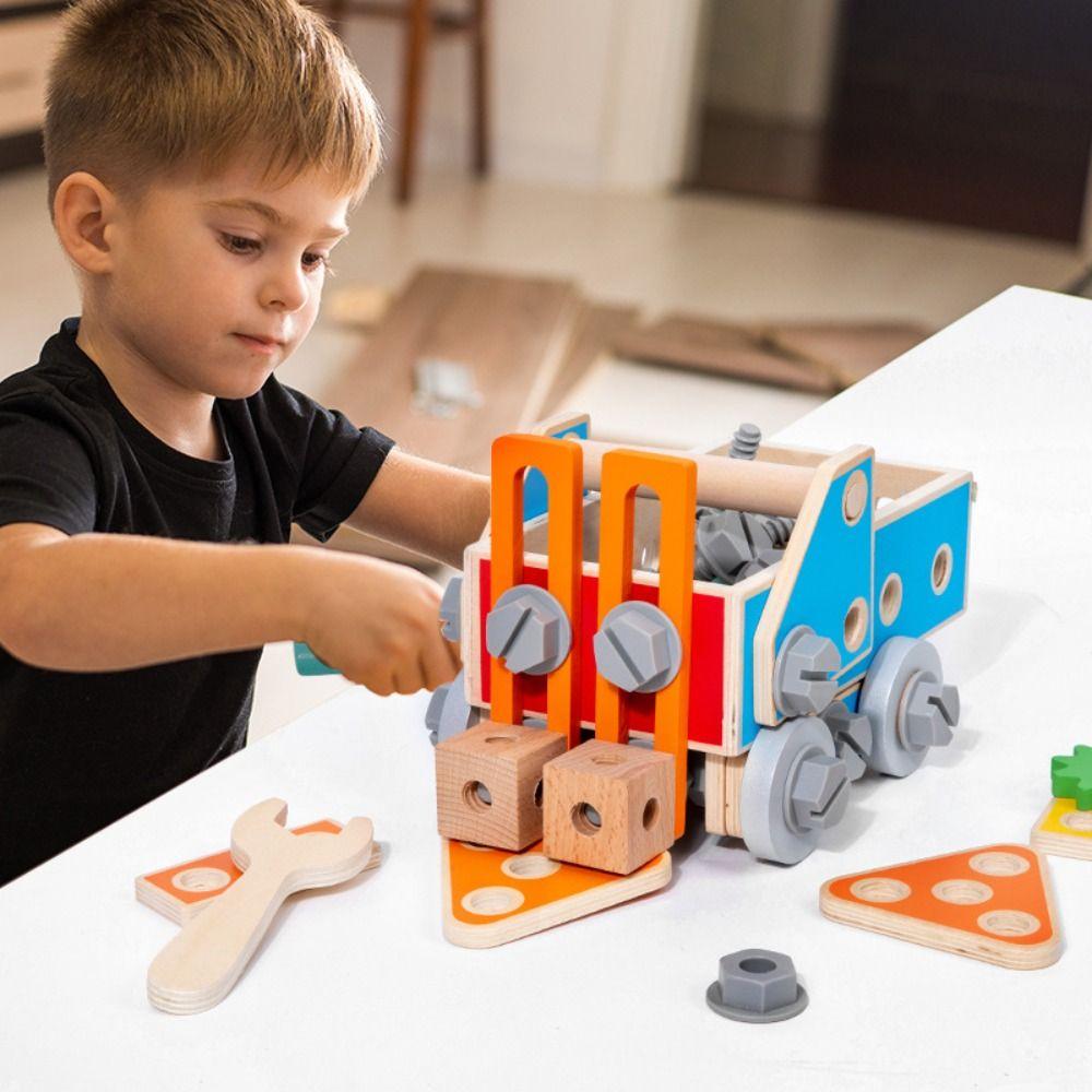 Wood Puzzle Nut Assembly Toy Montessori Nut Screw Disassembly Toys Home Decoration 1set 
Wood Puzzle Nut Assembly Toy Montessori Nut Screw Disassembly Toys Home Decoration 1set