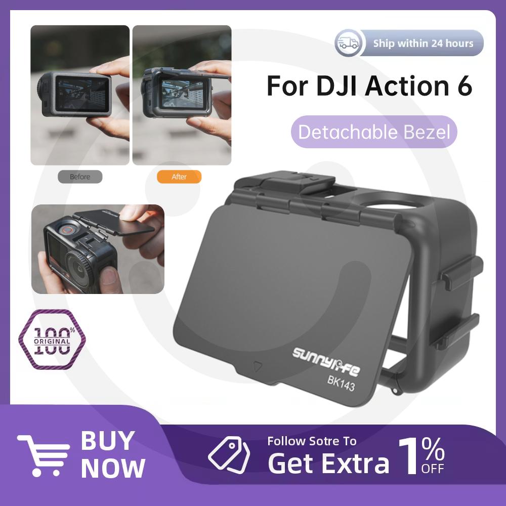 For DJI Action 6 Camera Housing Case with Removable Light Shield Plate Full Body Protective Frame For Action 6 Camera Accessory China Mainland
For DJI Action 6 Camera Housing Case with Removable Light Shield Plate Full Body Protective Frame For Action 6 Camera Accessory China Mainland