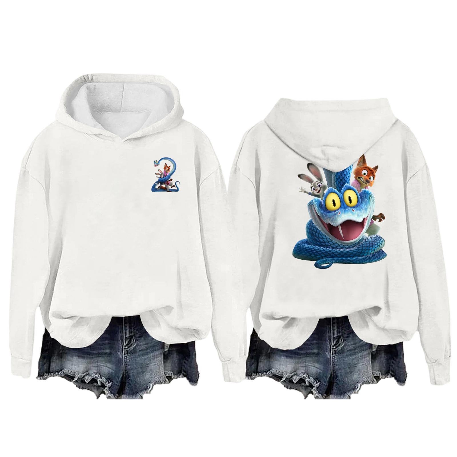 Women s Casual Long-Sleeved Pullover Hoodie With Print S білий
Women s Casual Long-Sleeved Pullover Hoodie With Print S білий