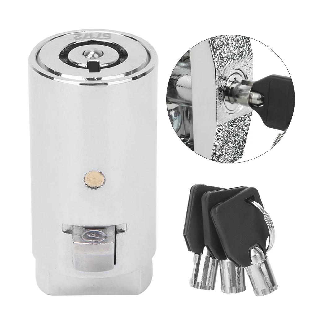 For Automatic Zinc Alloy Lock Cylinder for Vending Machines and Safe Boxes Includes One Lock and Three Unique Keys China Mainland
For Automatic Zinc Alloy Lock Cylinder for Vending Machines and Safe Boxes Includes One Lock and Three Unique Keys China Mainland