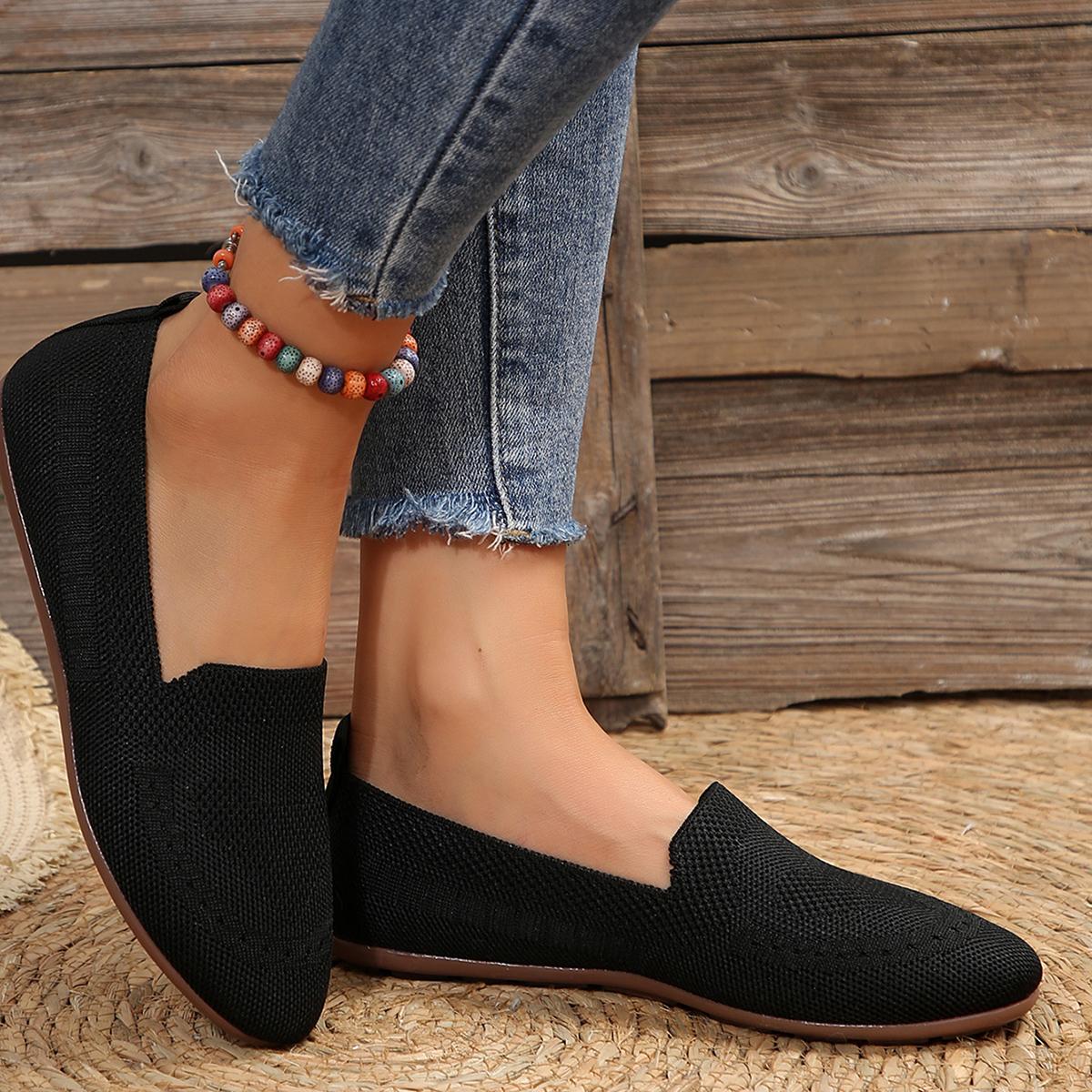 Fashion Women Flats New Summer Mesh Breathable Flat Sneakers Women Casual Comfort Light Slip on Loafers Shoes for Women Zapatos De Mujer 43 чорний
Fashion Women Flats New Summer Mesh Breathable Flat Sneakers Women Casual Comfort Light Slip on Loafers Shoes for Women Zapatos De Mujer 43 чорний