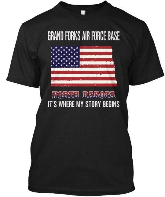 Grand Forks Air Force Base Nd Story Begins - North T shirt Made in USA S-5XL 4XL
Grand Forks Air Force Base Nd Story Begins - North T shirt Made in USA S-5XL 4XL