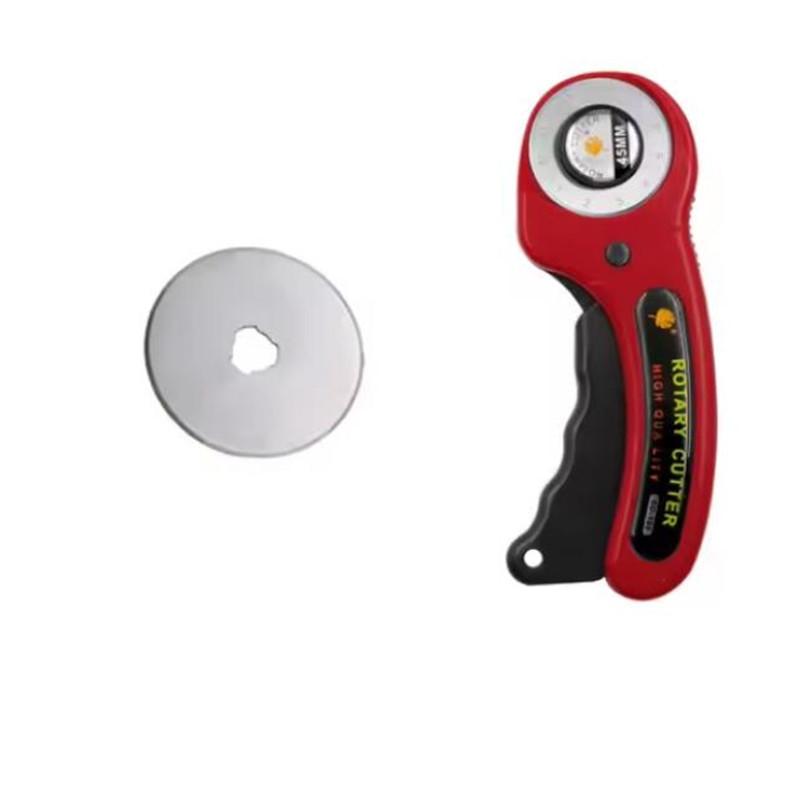 45 мм роликовый нож для пэчворка, нож для резки ткани, кожи, бумаги, ткани, тканей для рукоделия, вращающийся резак, аксессуары для шитья своими руками Pack of 1 красный
45 мм роликовый нож для пэчворка, нож для резки ткани, кожи, бумаги, ткани, тканей для рукоделия, вращающийся резак, аксессуары для шитья своими руками Pack of 1 красный