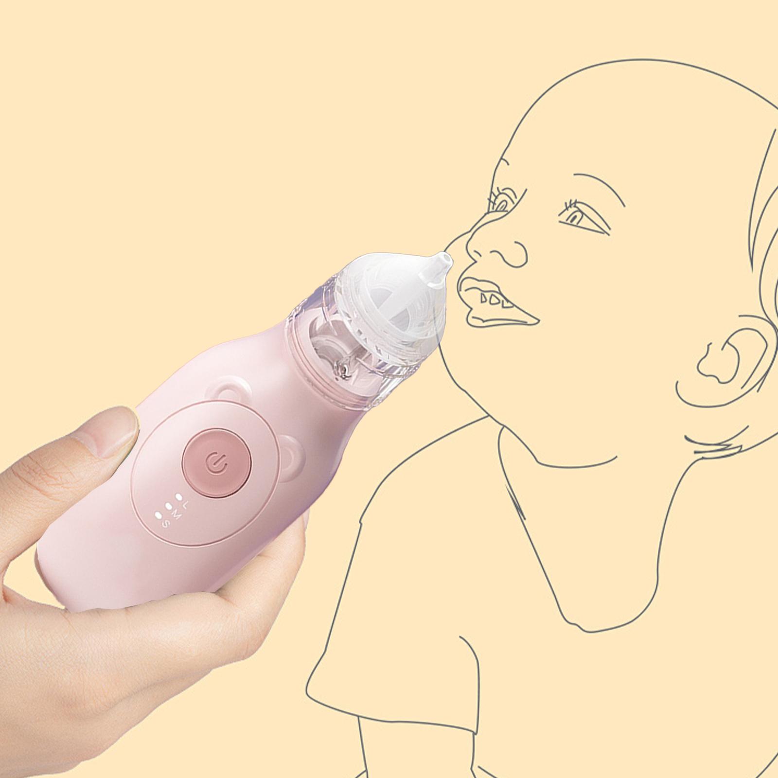 Electric Nasal Aspirator for Kids 3 Gear Portable Infant Nose Cleaner Nose Clearing Tool for Travel Home Household Trip Outdoor рожевий
Electric Nasal Aspirator for Kids 3 Gear Portable Infant Nose Cleaner Nose Clearing Tool for Travel Home Household Trip Outdoor рожевий