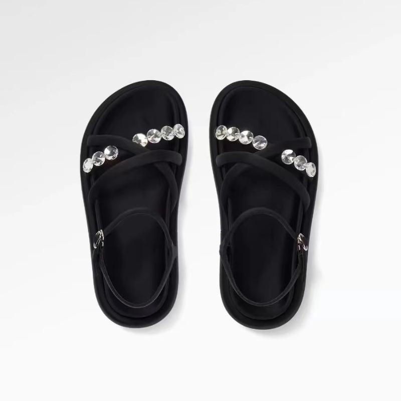 Fashion Women s Sandals Summer New Thick Bottom Round Head Thin with Rhinestone Buckle Slippers Casual Comfort Increase Sweet Sandals 40 чёрный
Fashion Women s Sandals Summer New Thick Bottom Round Head Thin with Rhinestone Buckle Slippers Casual Comfort Increase Sweet Sandals 40 чёрный