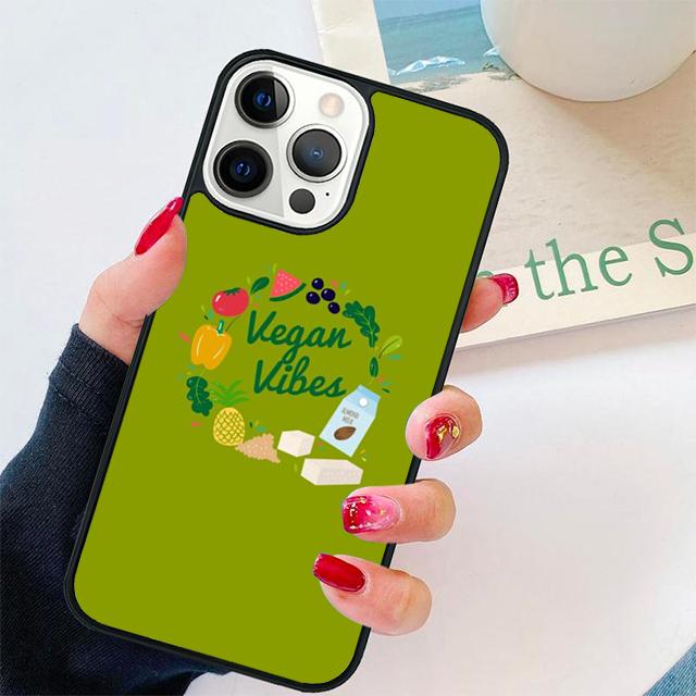 Vegan Vibes Eat Plants Phone Case Cover For iPhone 17 Air 15 16 14 13 12 Pro Max 11 Pro Max Plus Coque Shell iPhone 13pro max
Vegan Vibes Eat Plants Phone Case Cover For iPhone 17 Air 15 16 14 13 12 Pro Max 11 Pro Max Plus Coque Shell iPhone 13pro max