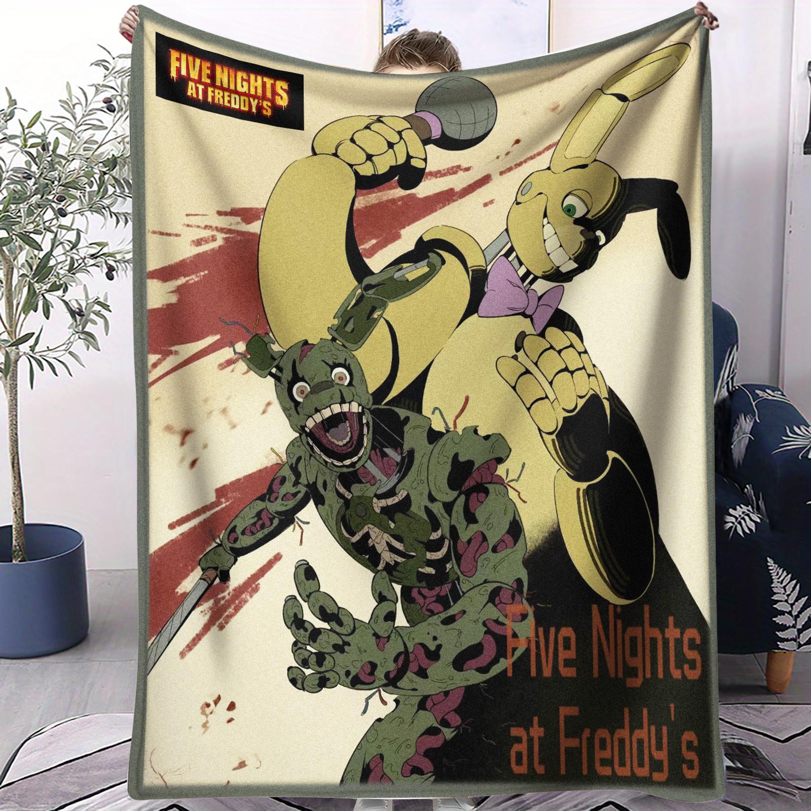 Hot Five Nights At Freddys Small Cover Blanket All Season Soft Plush For Bed Bedroom Dorm Sofa Lunch Camping Kids Teen Gift 70x100cm
Hot Five Nights At Freddys Small Cover Blanket All Season Soft Plush For Bed Bedroom Dorm Sofa Lunch Camping Kids Teen Gift 70x100cm
