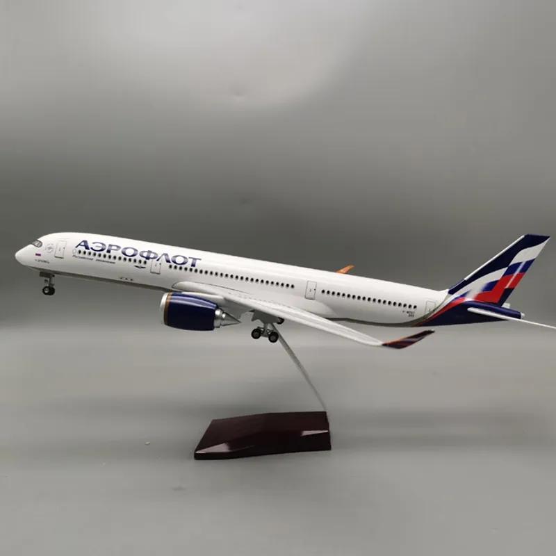 47см 1/142 для літака A350 Аерофлот Російські Авіалінії Модель Літака З Світлом та Колесами Смоляна Іграшка Моделі Транспортних Засобів Колекційні Літаки
47см 1/142 для літака A350 Аерофлот Російські Авіалінії Модель Літака З Світлом та Колесами Смоляна Іграшка Моделі Транспортних Засобів Колекційні Літаки