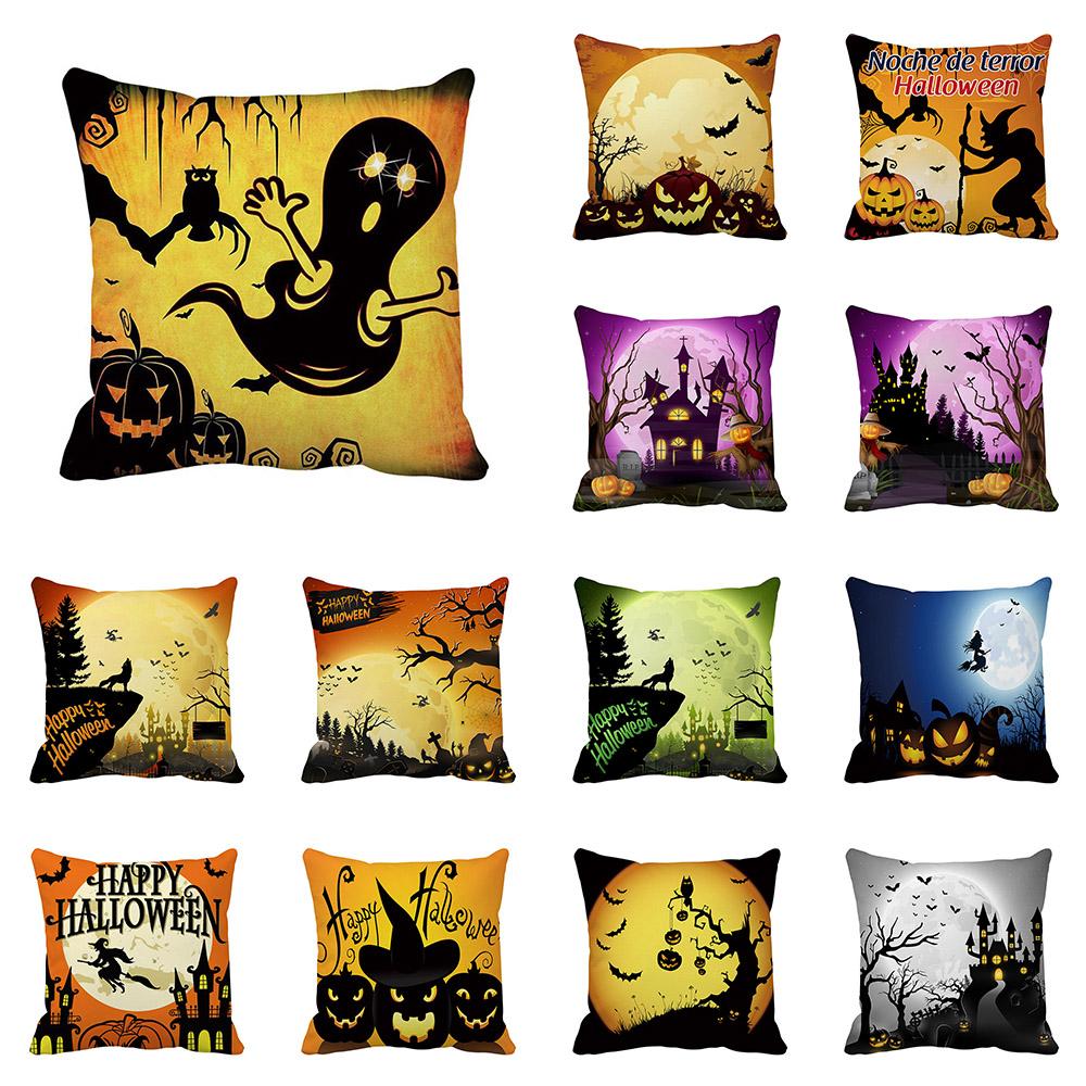 Halloween Pumpkin Witch Print Cushion Cover Home Living Room Sofa Decoration Throw Pillow Cover 45x45cm
Halloween Pumpkin Witch Print Cushion Cover Home Living Room Sofa Decoration Throw Pillow Cover 45x45cm