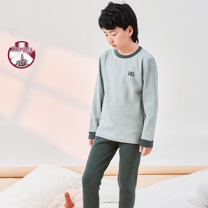 Детский осенний пижамный комплект: Теплое хлопковое нижнее белье для мальчиков и девочек 110 cm
Детский осенний пижамный комплект: Теплое хлопковое нижнее белье для мальчиков и девочек 110 cm