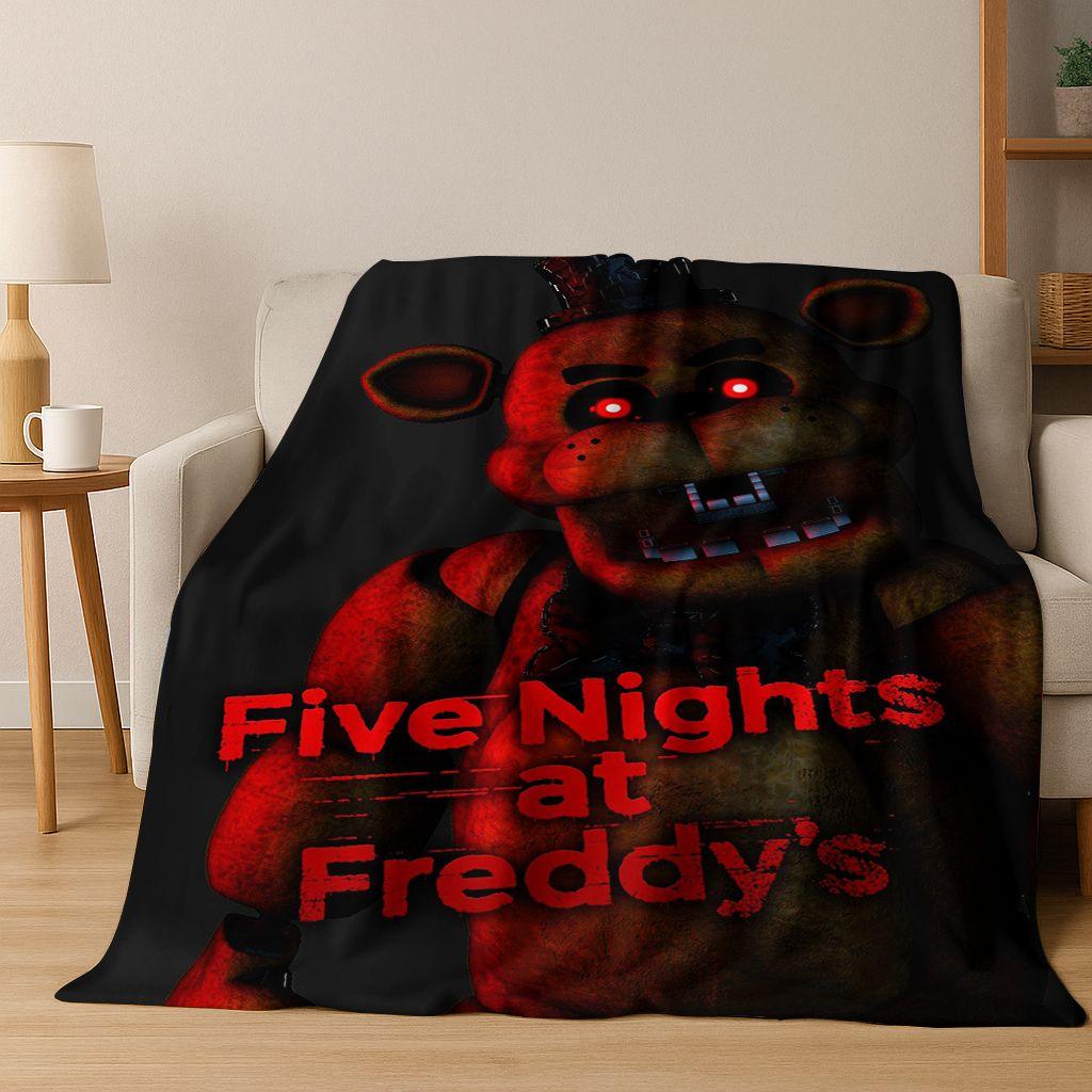 3D F-FNAF Гра Мультяжна Фланелева Ковдра М яка Тепла Плед для Ліжка Спальні Кімнати Вітальні Подорожей Кемпінгу Пікніка Подарунок 75x90cm
3D F-FNAF Гра Мультяжна Фланелева Ковдра М яка Тепла Плед для Ліжка Спальні Кімнати Вітальні Подорожей Кемпінгу Пікніка Подарунок 75x90cm