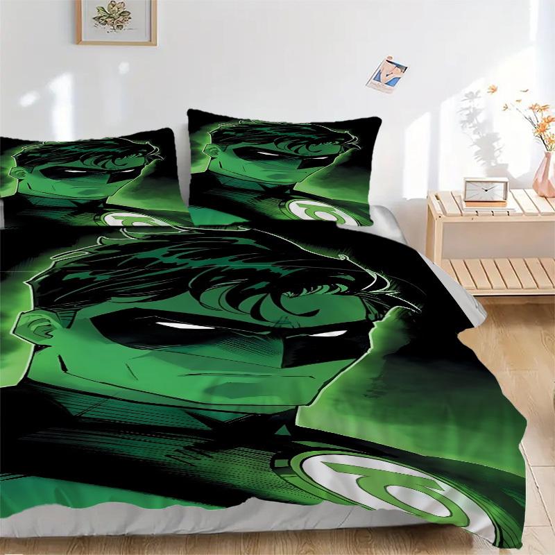 3pcs Green Lantern symbol Duvet Cover Set, 1 Duvet Cover + 2 Pillowcases (No Insert), High-Definition Print for All Seasons,Durable yy251103043 135x200cm
3pcs Green Lantern symbol Duvet Cover Set, 1 Duvet Cover + 2 Pillowcases (No Insert), High-Definition Print for All Seasons,Durable yy251103043 135x200cm