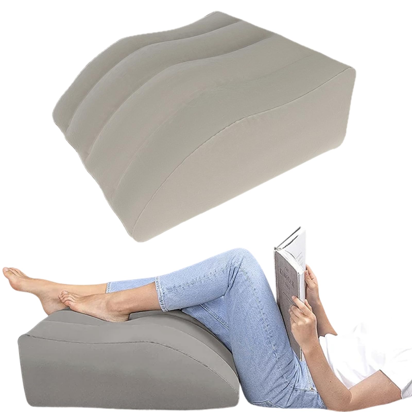 Ailunate Foot Pillow, for Sleeping, Foot Cushion, Pressure Relief, Foot Rest, Leg Elevator, Foot Pillow, Cushion, Caregiving
Ailunate Foot Pillow, for Sleeping, Foot Cushion, Pressure Relief, Foot Rest, Leg Elevator, Foot Pillow, Cushion, Caregiving