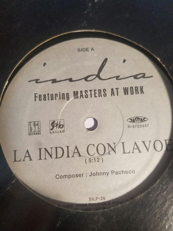 12inch Record INDIA, MASTERS AT WORK - La India Con La Voe SILP26 ¡Si! Records, S 1997 Japan Dance & Electronica Used
12inch Record INDIA, MASTERS AT WORK - La India Con La Voe SILP26 ¡Si! Records, S 1997 Japan Dance & Electronica Used