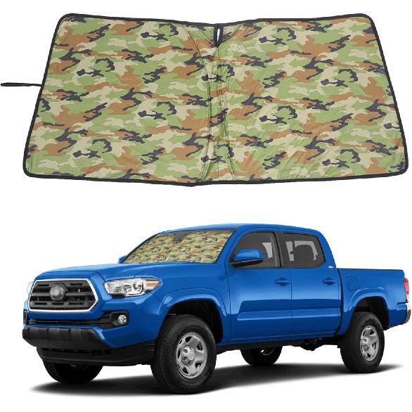 Front Windshield Sunshade for Toyota Tacoma 2006-2024 Accessories, Windshield Sun Shade, Foldable Reflective Sun Visor, Screen Shield Cover UV зелений
Front Windshield Sunshade for Toyota Tacoma 2006-2024 Accessories, Windshield Sun Shade, Foldable Reflective Sun Visor, Screen Shield Cover UV зелений