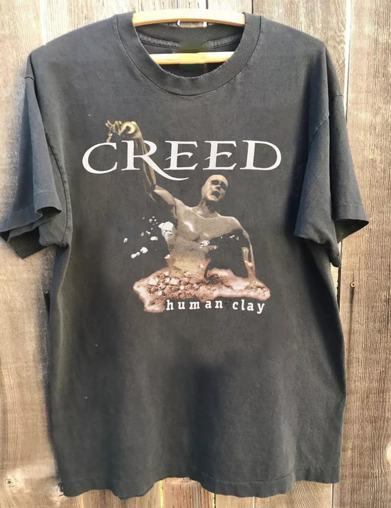 1990s Creed Human Clay Band charcoal T Shirt S to 5XL II570 - NEW71 Unisex T-Shirt XXXXL
1990s Creed Human Clay Band charcoal T Shirt S to 5XL II570 - NEW71 Unisex T-Shirt XXXXL
