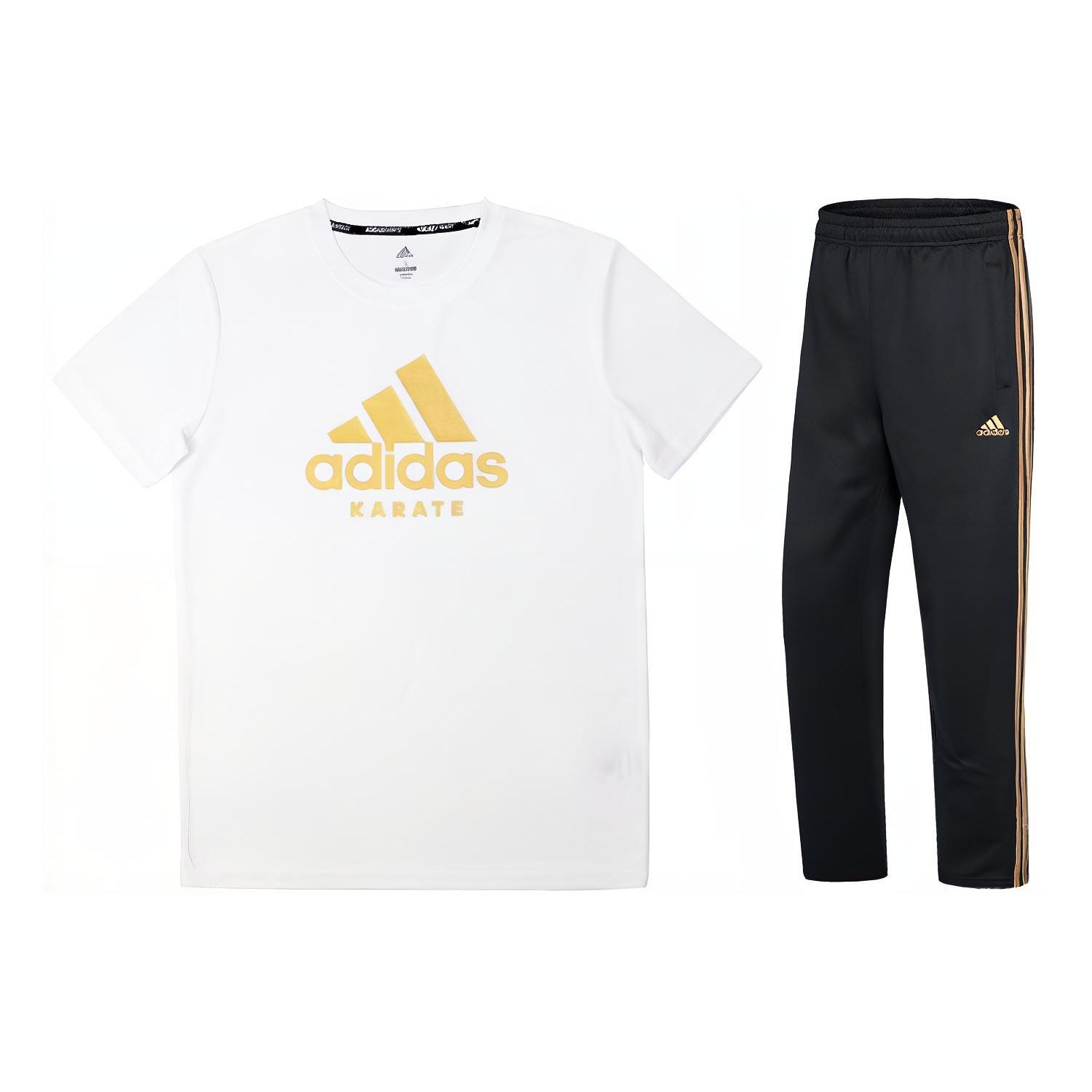 Adidas Футболка с коротким рукавом и круглым вырезом, дышащая, с полосками по бокам, прямые брюки, повседневный спортивный комплект для мужчин ADICTKP-WG+TR30P-BG L
Adidas Футболка с коротким рукавом и круглым вырезом, дышащая, с полосками по бокам, прямые брюки, повседневный спортивный комплект для мужчин ADICTKP-WG+TR30P-BG L