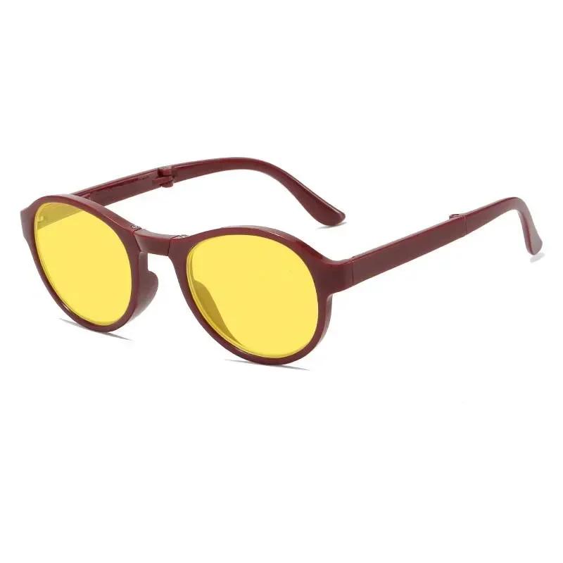 Portable Foldable Night Eyes Anti-Blue Light Eyeglasses For Men and Women Spring-Arm Phone & Computer Gaming Flat-Lens Protective Vision Wear
Portable Foldable Night Eyes Anti-Blue Light Eyeglasses For Men and Women Spring-Arm Phone & Computer Gaming Flat-Lens Protective Vision Wear