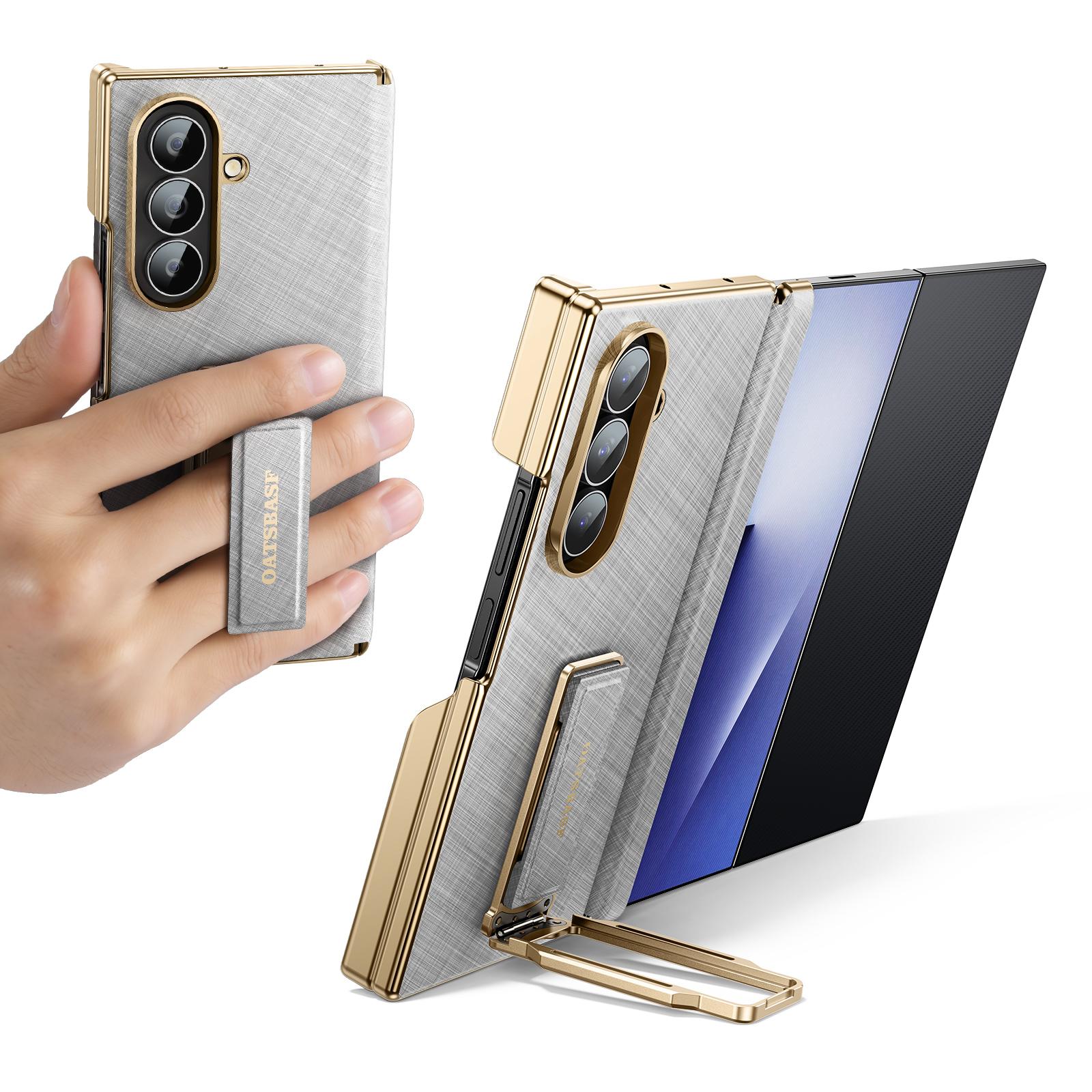 Eary Leather Phone Case for Samsung Galaxy Z TriFold with Grip Stand 360°Rotate for TriFold Metal Shells Protective Cover Bumper Samsung Galaxy Z TriFold серебряный
Eary Leather Phone Case for Samsung Galaxy Z TriFold with Grip Stand 360°Rotate for TriFold Metal Shells Protective Cover Bumper Samsung Galaxy Z TriFold серебряный