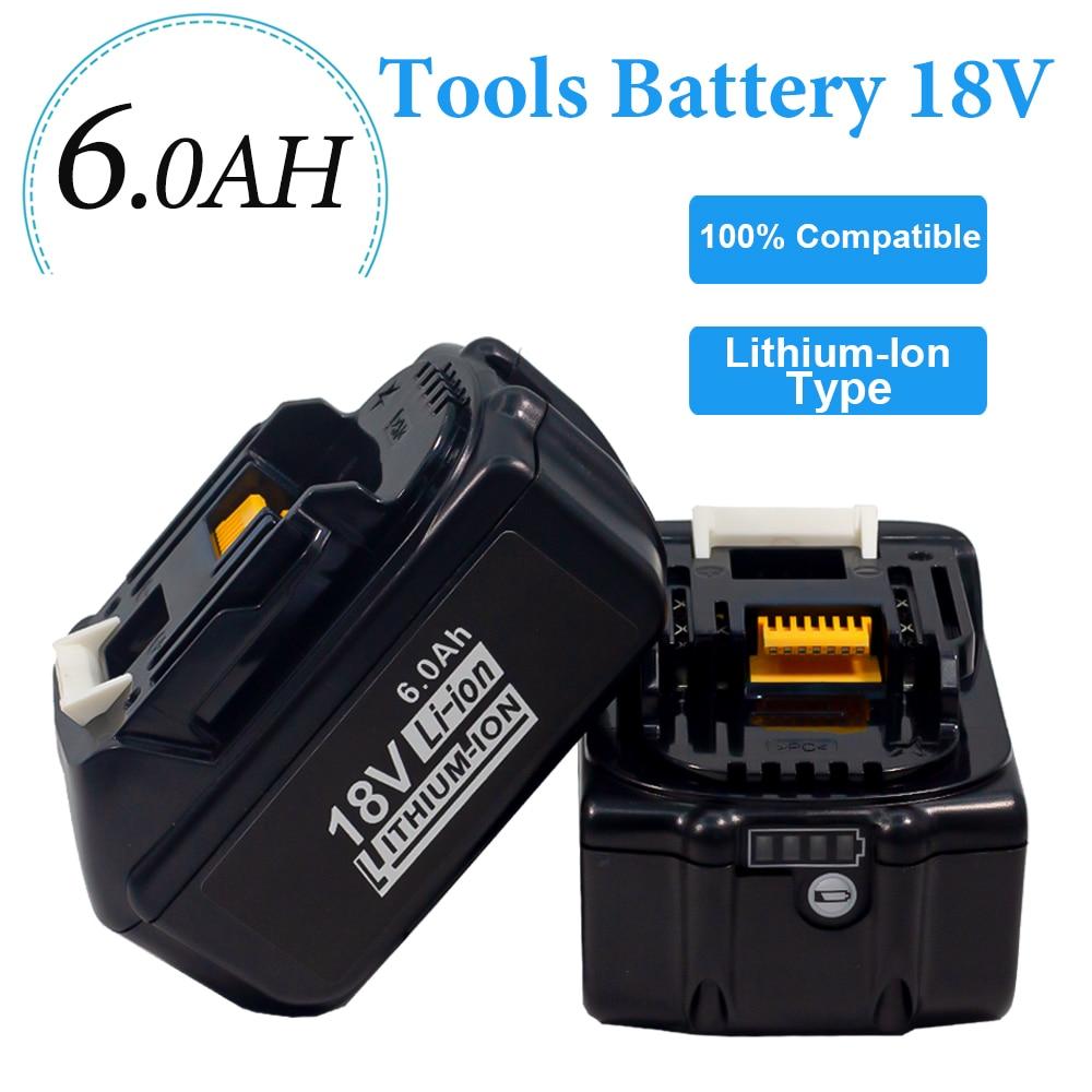 18 В, 6,0 Ач, аккумулятор для электроинструментов Makita, литий-ионный аккумулятор 18 В, 18650 Geschikt Bl1840 Bl1850 Bl1860b
18 В, 6,0 Ач, аккумулятор для электроинструментов Makita, литий-ионный аккумулятор 18 В, 18650 Geschikt Bl1840 Bl1850 Bl1860b