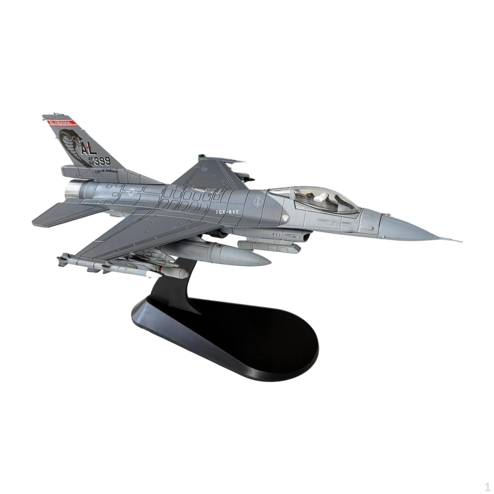 1/72 F-16C Diecast Plane Model Aircraft Collections Miniature Alloy Fighter Realistic Airplane
1/72 F-16C Diecast Plane Model Aircraft Collections Miniature Alloy Fighter Realistic Airplane