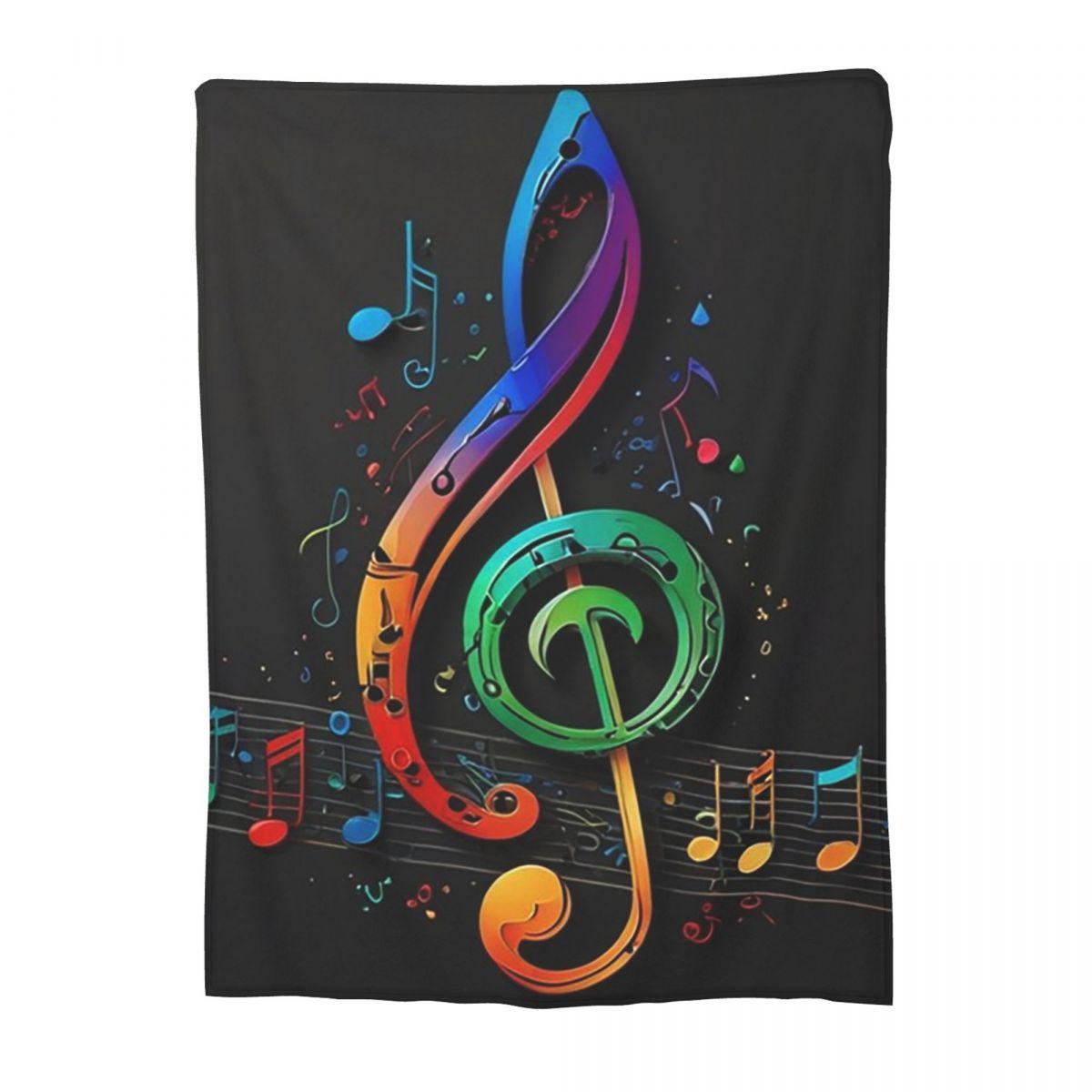 Colorful Musical Note Music Score Blanket Soft Warm Flannel Throw Blanket Bedding for Bed Living room Picnic Travel Home Couch 30x40in
Colorful Musical Note Music Score Blanket Soft Warm Flannel Throw Blanket Bedding for Bed Living room Picnic Travel Home Couch 30x40in