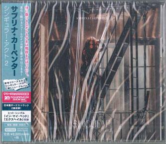 CD SABRINA CARPENTER - Singular Act II UICH1012 UNIVERSAL MUSIC 2019 Япония Поп
CD SABRINA CARPENTER - Singular Act II UICH1012 UNIVERSAL MUSIC 2019 Япония Поп