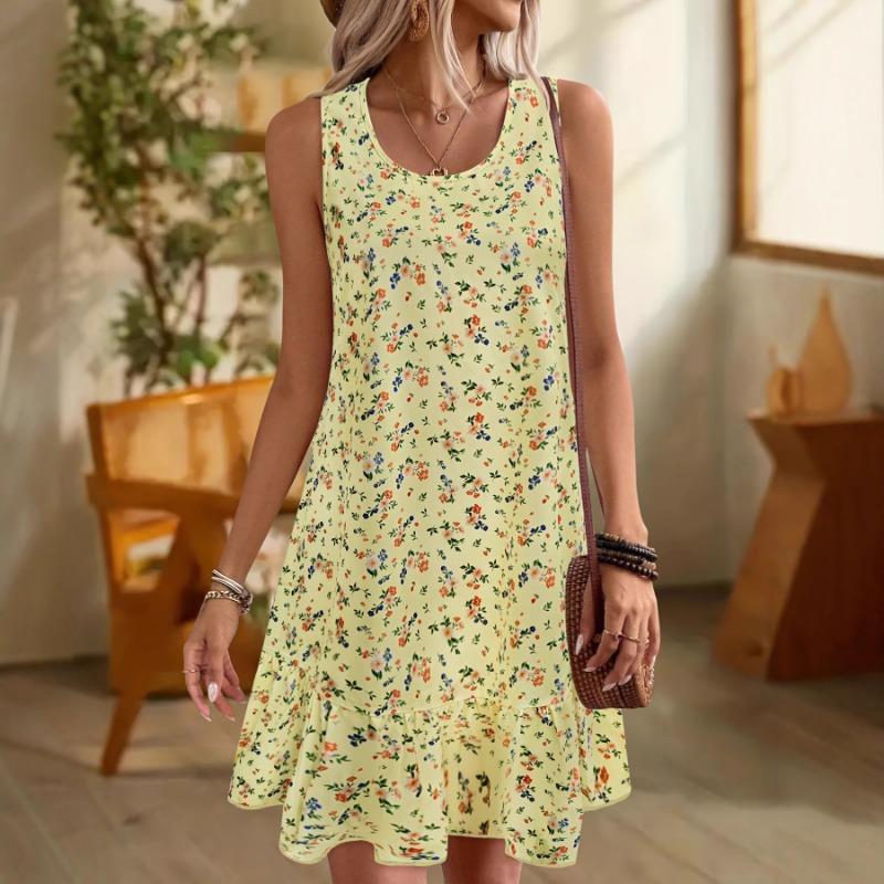 Sleeveless round Neck Strap Dress L
Sleeveless round Neck Strap Dress L