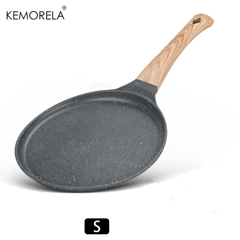 Non-Stick Pancake Pan Tortilla Pan with Removable Handle Ceramic Coated Pancake Pan Safe for All Stovetops Induction Compatible
Non-Stick Pancake Pan Tortilla Pan with Removable Handle Ceramic Coated Pancake Pan Safe for All Stovetops Induction Compatible