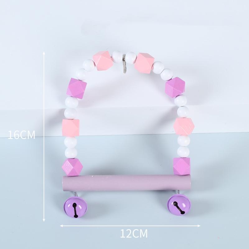 New Colorful Pet Bird Swing Toy Parrot Cloud Ladder Suspension Bridge Bird Supplies Bird Climbing Toys Bird Cage Accessories
New Colorful Pet Bird Swing Toy Parrot Cloud Ladder Suspension Bridge Bird Supplies Bird Climbing Toys Bird Cage Accessories