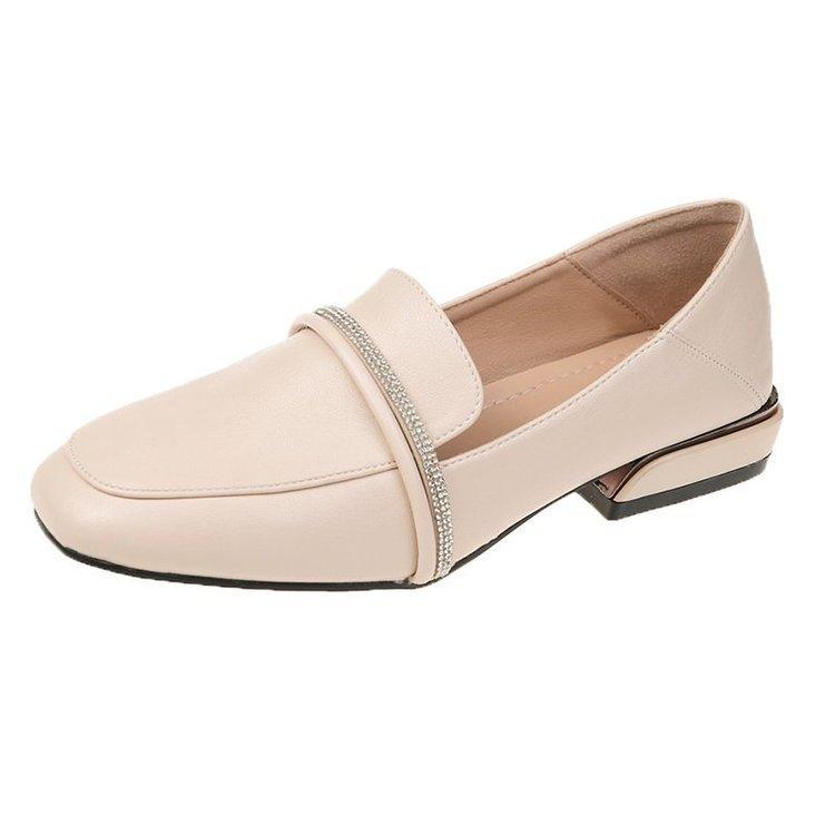 Туфли из натуральной кожи с квадратным носком для женщин весна-осень 2025 года, новая корейская версия со стразами и двумя парами одинарных туфель на толстом каблуке для женщин 40
Туфли из натуральной кожи с квадратным носком для женщин весна-осень 2025 года, новая корейская версия со стразами и двумя парами одинарных туфель на толстом каблуке для женщин 40