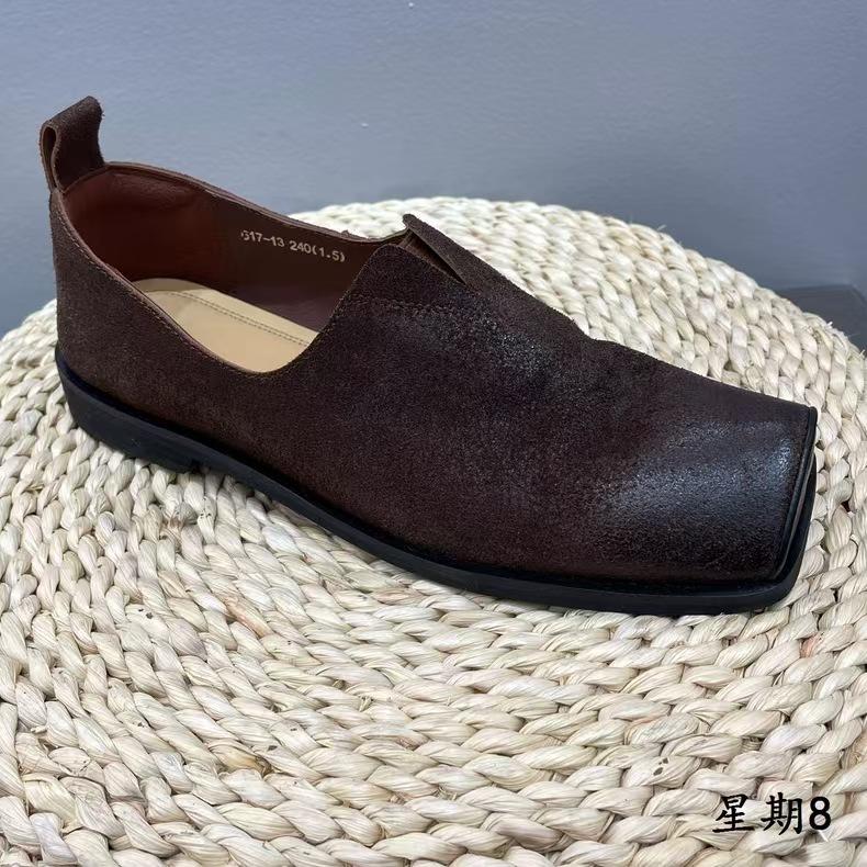 Матовые весенние новые универсальные туфли в стиле ретро Мори на мягкой подошве, толстая подошва, плоская подошва, круглый носок, полированный квадратный носок, корейская версия 40
Матовые весенние новые универсальные туфли в стиле ретро Мори на мягкой подошве, толстая подошва, плоская подошва, круглый носок, полированный квадратный носок, корейская версия 40