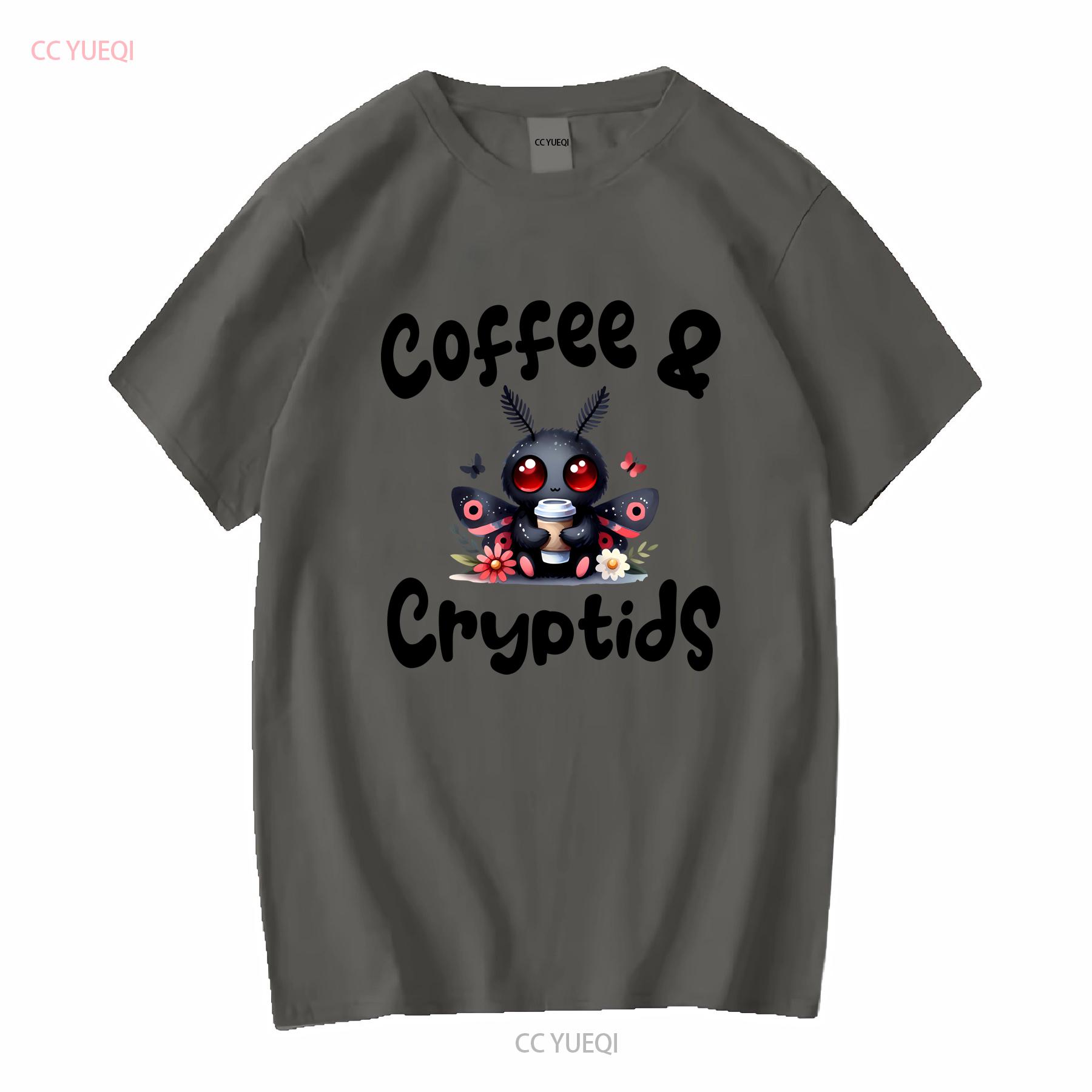 Coffee Cryptids T Shirt Lover Cryptid Mothman Creepy Kawaii Cute Bella Canvas 3001 long or short sleeves vintage Washed fashion 4XL
Coffee Cryptids T Shirt Lover Cryptid Mothman Creepy Kawaii Cute Bella Canvas 3001 long or short sleeves vintage Washed fashion 4XL