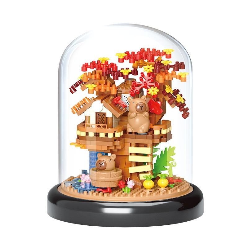 Capybara Garden Tree House Street View Building Blocks DIY Assembly Girl Toy Gift Creative Educational Play Set
Capybara Garden Tree House Street View Building Blocks DIY Assembly Girl Toy Gift Creative Educational Play Set