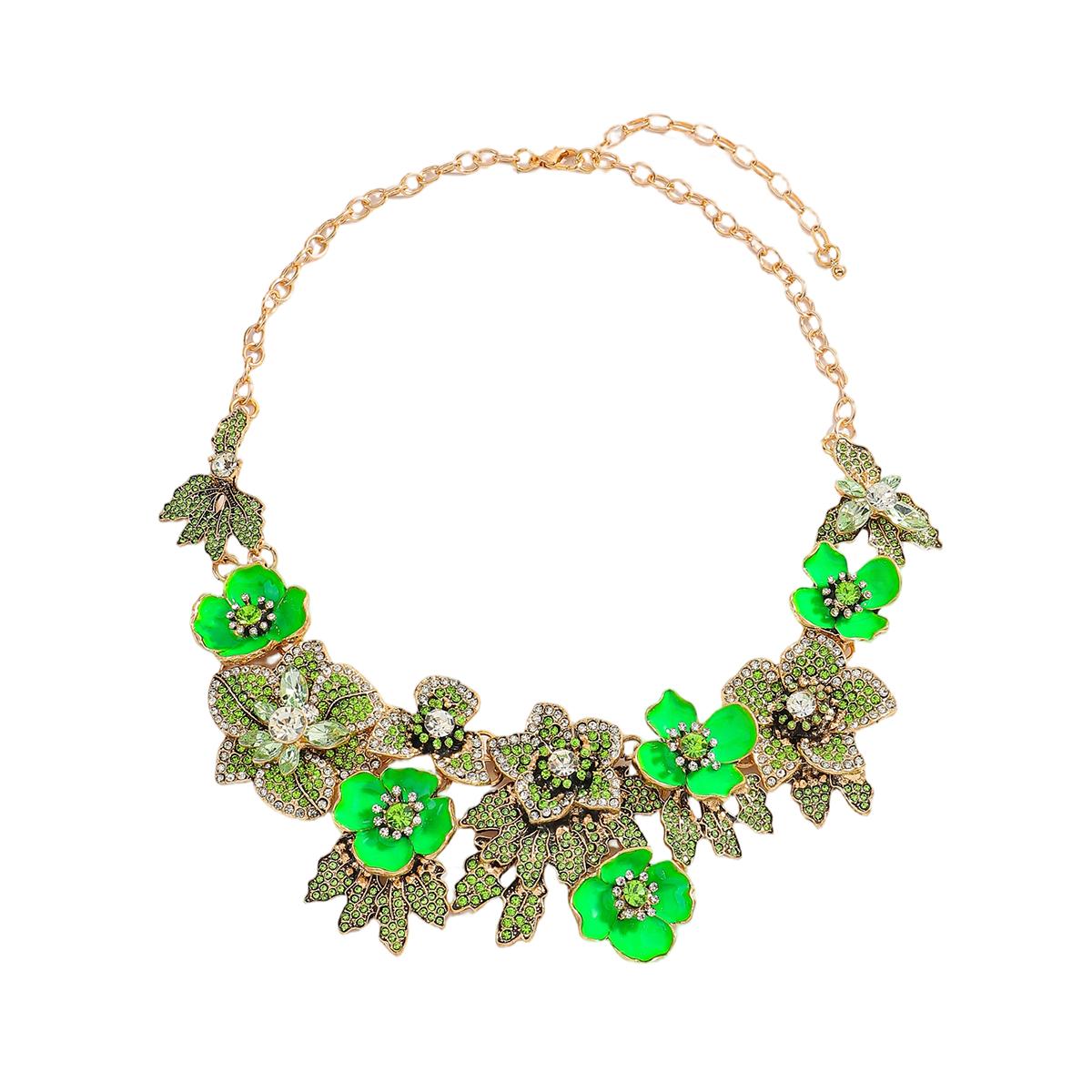 Vedawas 2026 Spring Fashion Alloy Flowers Necklace Multicolor Exquisite Vintage Necklace Wedding Jewelry For Women
Vedawas 2026 Spring Fashion Alloy Flowers Necklace Multicolor Exquisite Vintage Necklace Wedding Jewelry For Women