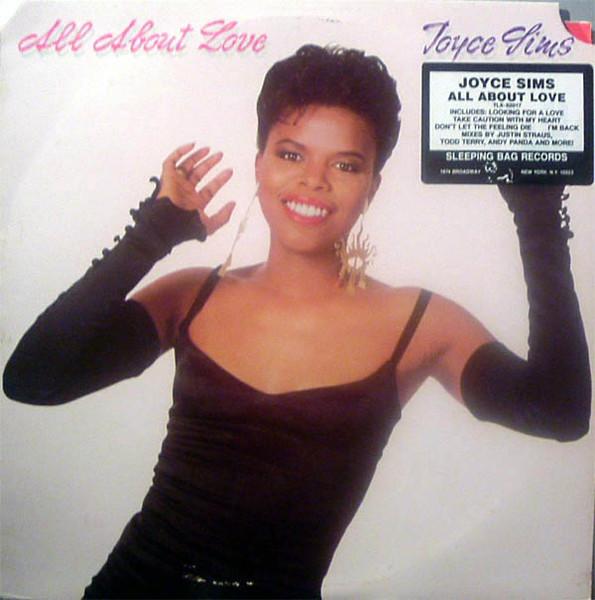 LP Record JOYCE SIMS - All About Love TLX52017 Sleeping Bag Re 1989 US Dance & Electronica Used
LP Record JOYCE SIMS - All About Love TLX52017 Sleeping Bag Re 1989 US Dance & Electronica Used