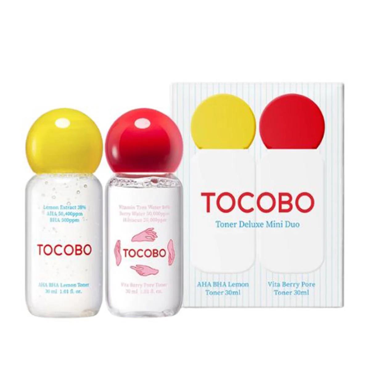 Tocobo Toner Deluxe Mini Duo Tonico Lemon Berry 2un
Tocobo Toner Deluxe Mini Duo Tonico Lemon Berry 2un