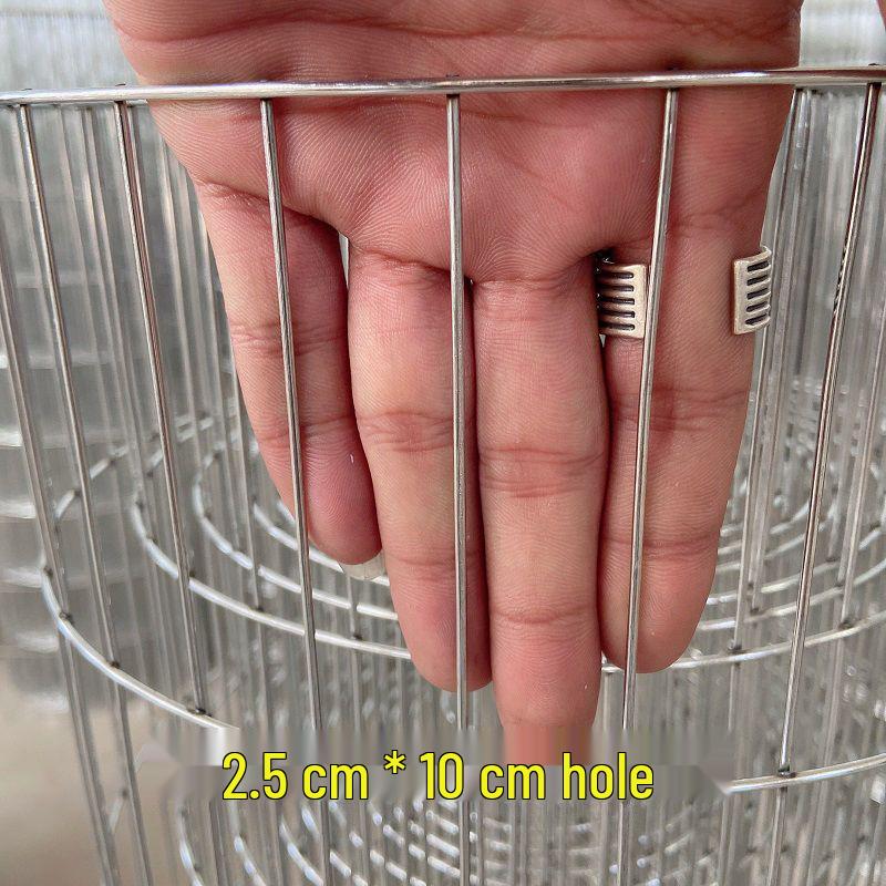 Galvanized Iron Mesh Cage for Birds and Small Pets Height 0.31m, Length customizable
Galvanized Iron Mesh Cage for Birds and Small Pets Height 0.31m, Length customizable