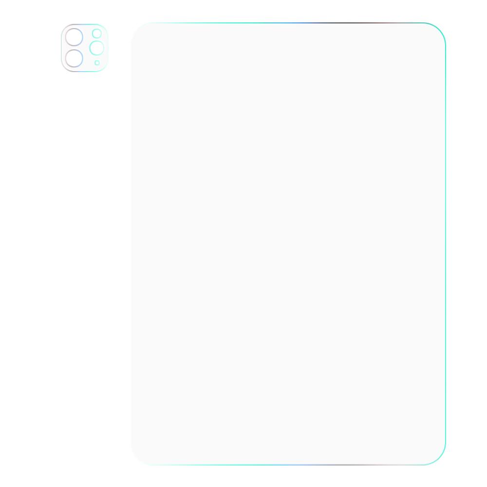 Ultra Clear Arc Edge Tempered Glass Screen Protector+Camera Lens Film Guard for iPad Pro 11-inch (2022)/(2021)/(2020) Type A
Ultra Clear Arc Edge Tempered Glass Screen Protector+Camera Lens Film Guard for iPad Pro 11-inch (2022)/(2021)/(2020) Type A
