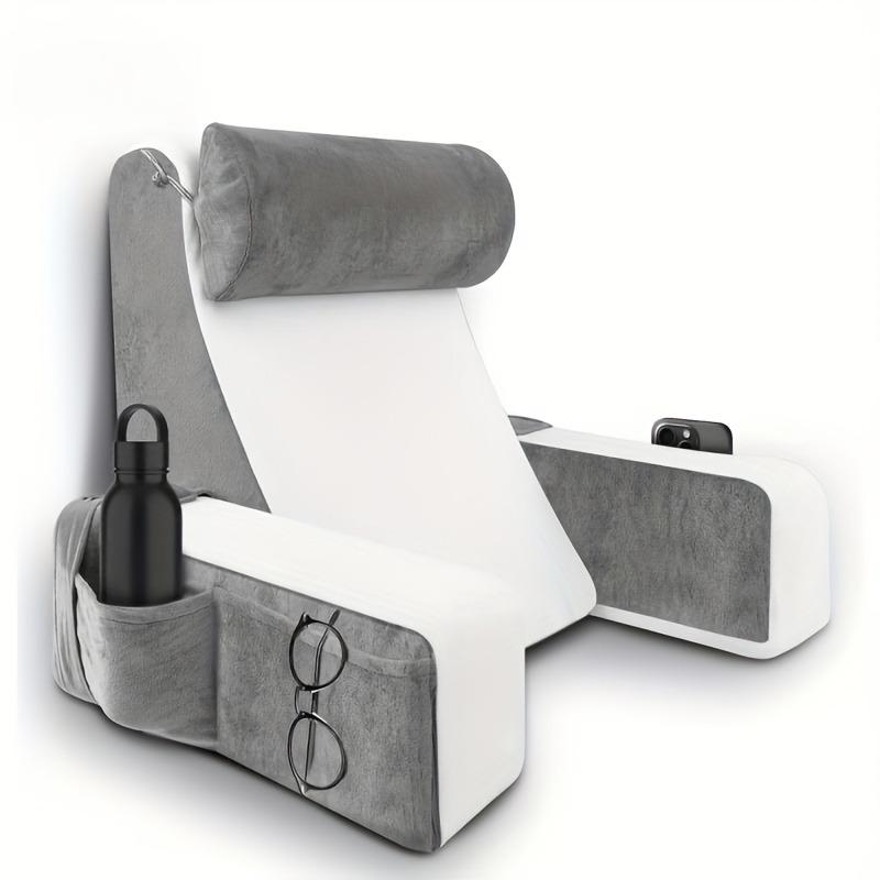 1pcs Reading Pillow with Armrest Backrest - Sponge Support Cushion for Bed Sofa Chair Use - Ergonomic Back Lumbar Support Pillow 48x40x42cm білий
1pcs Reading Pillow with Armrest Backrest - Sponge Support Cushion for Bed Sofa Chair Use - Ergonomic Back Lumbar Support Pillow 48x40x42cm білий