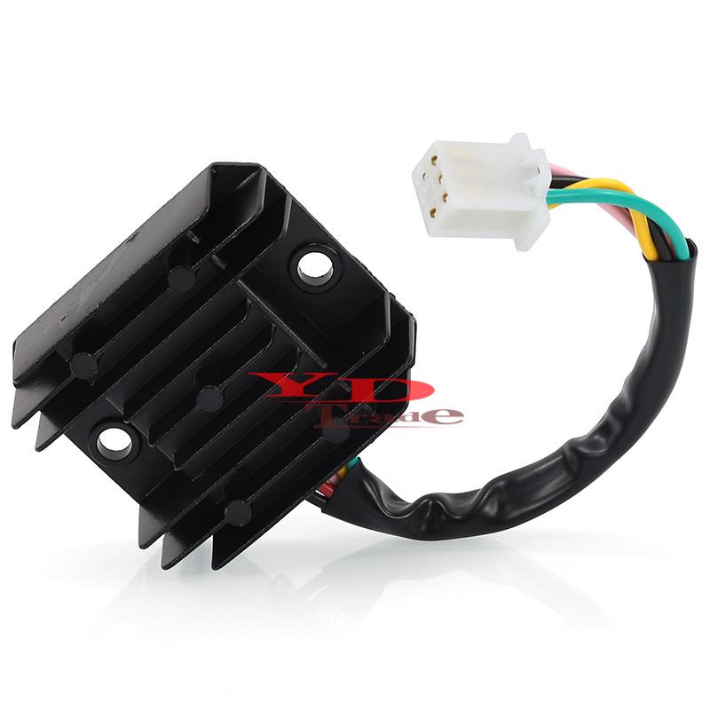 Off-road ATV/Beach Motorcycle Voltage Rectifier Regulator 12V (CG125-250cc, GY6) N/A
Off-road ATV/Beach Motorcycle Voltage Rectifier Regulator 12V (CG125-250cc, GY6) N/A