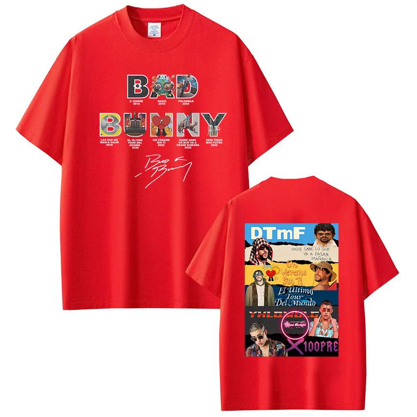 ZX Rapper Bad Bunny Album Tshirt Debi Tirar Mas Fotos DTMF Graphic T Shirts Men Women Fashion Harajuku Hip Hop Tshirts Streetwear S
ZX Rapper Bad Bunny Album Tshirt Debi Tirar Mas Fotos DTMF Graphic T Shirts Men Women Fashion Harajuku Hip Hop Tshirts Streetwear S