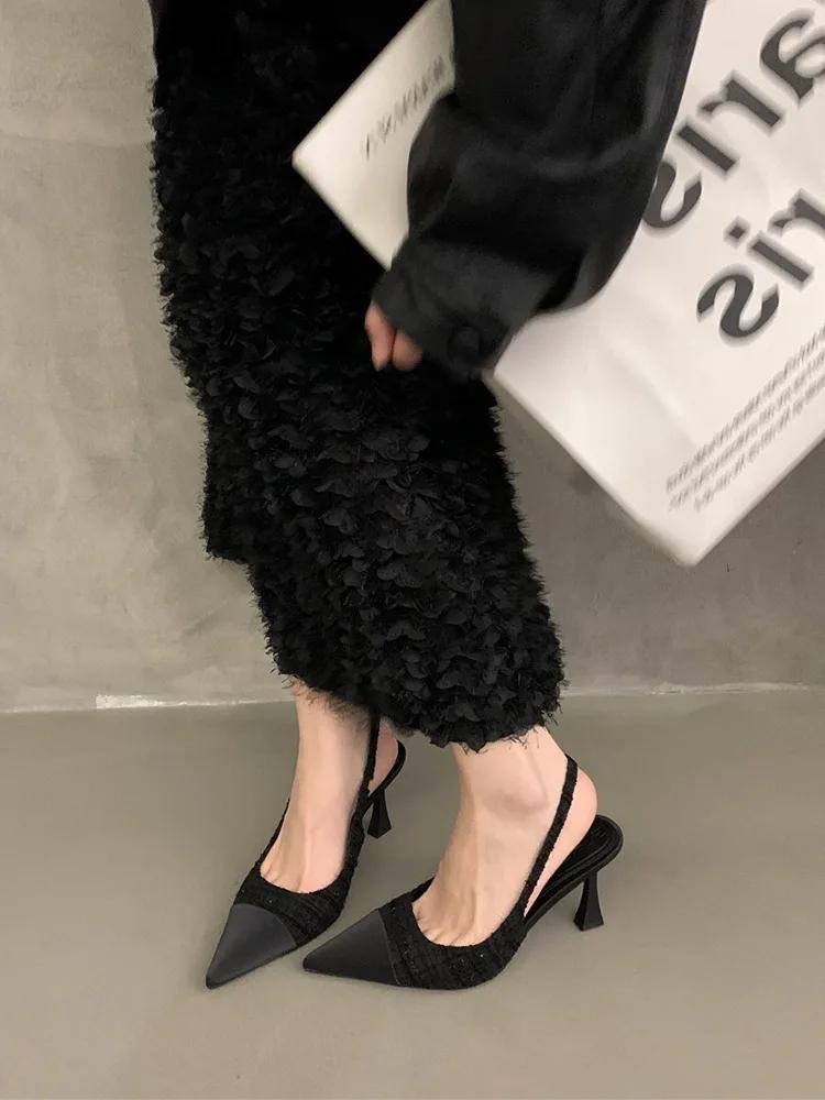 Модные туфли-слингбэки из натуральной кожи на низком каблуке для женщин, туфли-лодочки с квадратным носком и толстым каблуком, брендовый дизайн, женская обувь, размер резиновый 35 чёрный
Модные туфли-слингбэки из натуральной кожи на низком каблуке для женщин, туфли-лодочки с квадратным носком и толстым каблуком, брендовый дизайн, женская обувь, размер резиновый 35 чёрный